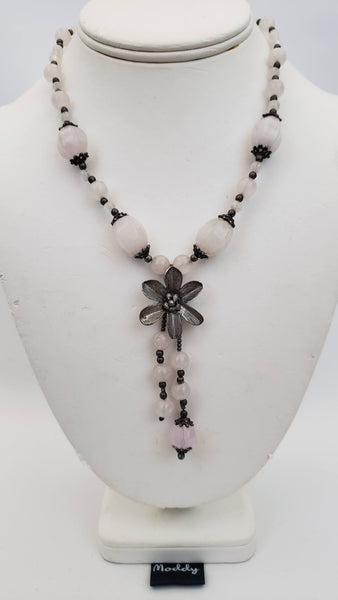 Rose Quartz Gemstone Necklace