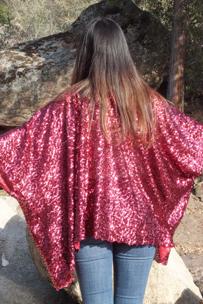 Sequin Kimono | Luxe Festival & Party Wear